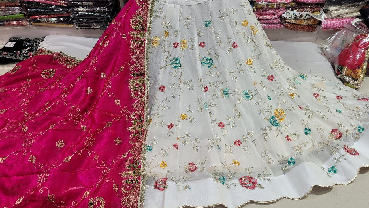 न्यू डिजाइन लांचे और पानी वाली लुगड़ी or Full Dress 🌹 Shipping free 🌹 7015652424