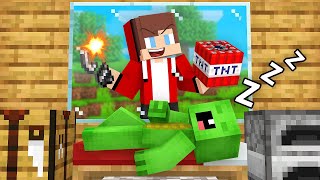 JJ Is Getting Revenge from Mikey in Minecraft (Maizen)