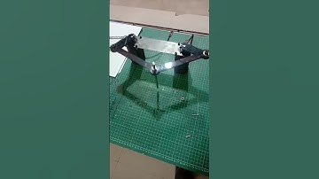 equation and movement test, prototype double scara robot! wait for next video, arms machining