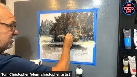 How to Add Texture to Your Paintings with Tom Christopher