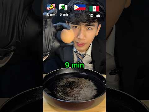 Different countries = Different cooking time  #mukbang #咀嚼音揚げ物 #food #asmr