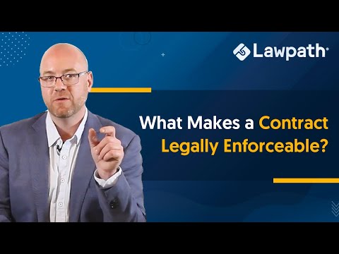 वीडियो: क्या अनुबंध का स्कैन कानूनी रूप से बाध्यकारी है