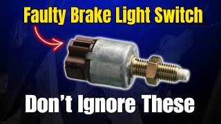 Top Symptoms of a Faulty Brake Light Switch – Don’t Ignore These!