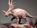 Styracosaurus statue / Статуя стиракозавра из полиуретана