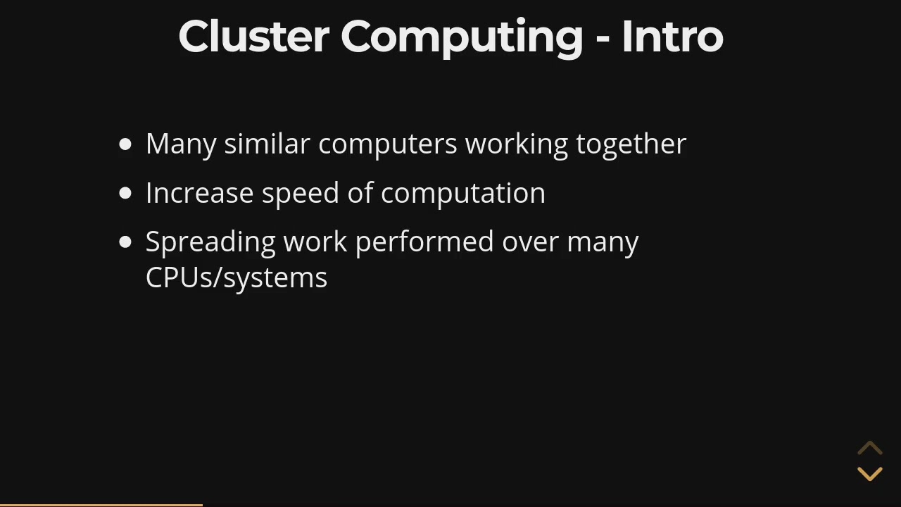 Cluster Computing - Introduction
