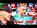 What Does KSI OWE Aaron Ramsdale For?!