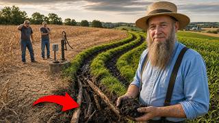 They Called the Amish Farmer Crazy for Digging Curved Ditches — Then His Well Never Ran Dry