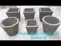 घर में गमला बनाने का आसान तरीका (HOME MADE FLOWER POT) by //Bhariya Creative Ideas//