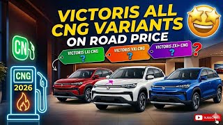 Victoris Maruti Suzuki All CNG Cars Price 2026 🚗 | Brand New Victoris LXI, VXI ZXI CNG On-Road Price