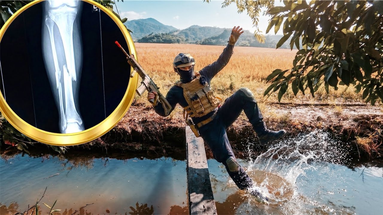 O CAPITÃO SOFREU UM ACIDENTE