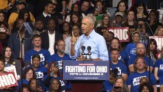 Obama rallies with Acton, Brown in Cleveland ahead of 2026 midterm elections
