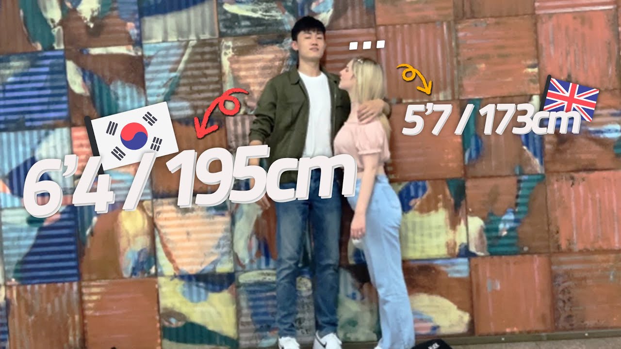 [Amwf] 6 Ft 4 Korean Boyfriend Struggles In Korea * He Is Bigger Than A Door *