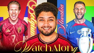 Belgium vs Slovakia UEFA EURO 2024 Live Reaction & Watchalong