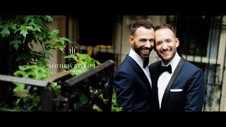 Stylish Grooms Get Married: Matthew & Robert