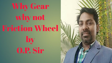 GEAR LECTURE-1:FRICTION WHEEL AND GEAR, VELOCITY AND GEAR RATIO l Theory of Machine l Mechanical