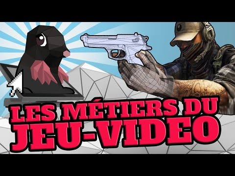 TOP 10 des métiers du JEU-VIDÉO (chez Ubisoft !)