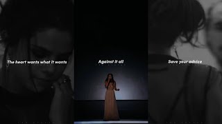 Download lagu The Heart Wants What It Wants - Selena Gomez💔Whatsapp status | English song Whatsapp status