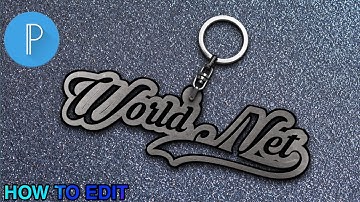 How To Create🔥 Key Chain Name Text In Pixellab 2020 | In Tamil |  World Network Edits👍💯