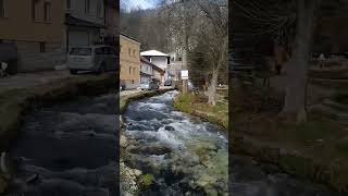 الماء الازرق - جمال البوسنة في الشتاء - مارس 2023