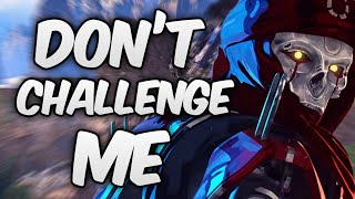 WHAT HAPPENS WHEN YOU CHALLENGE ME TO A MELEE ENDING | High kill game on Revenant in Apex Legends S8