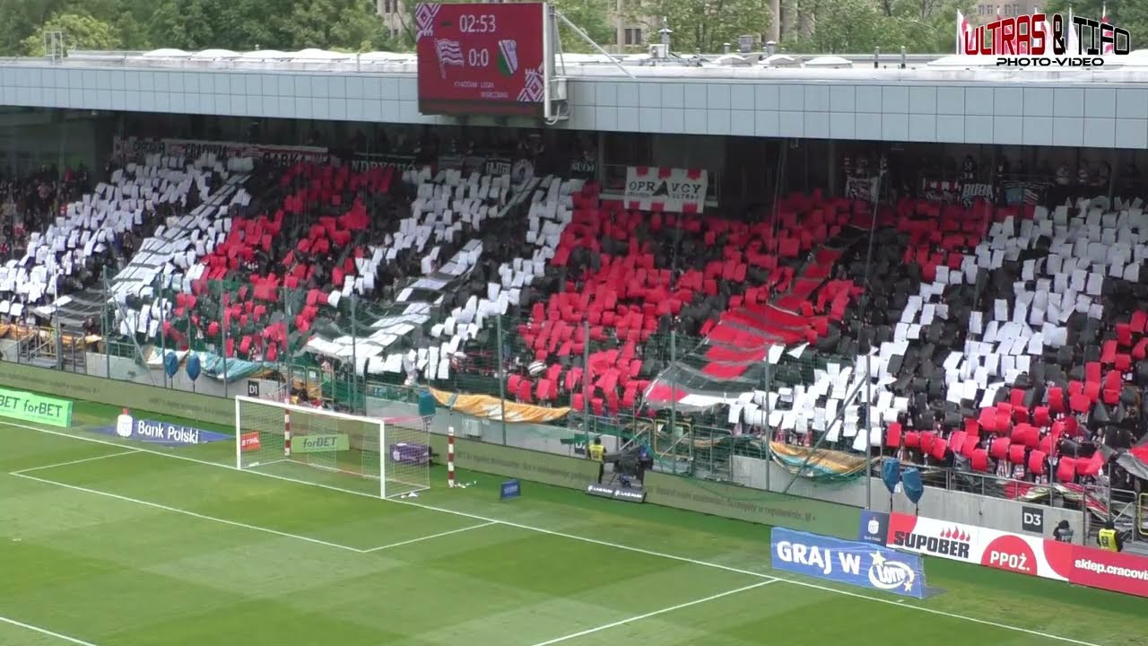 PL: Cracovia - Legia Warszawa [krakowscy fani]. 2025-05-18