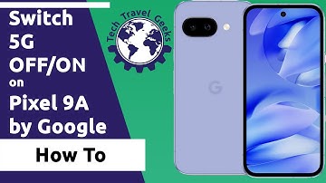 Hoe je 5G op de Pixel 9a van Google in- of uitschakelt #HowTo #5G #Pixel