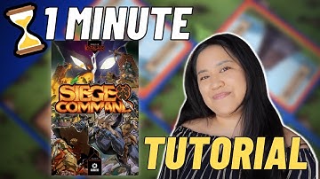 Siege Command: A 1 Minute Tutorial