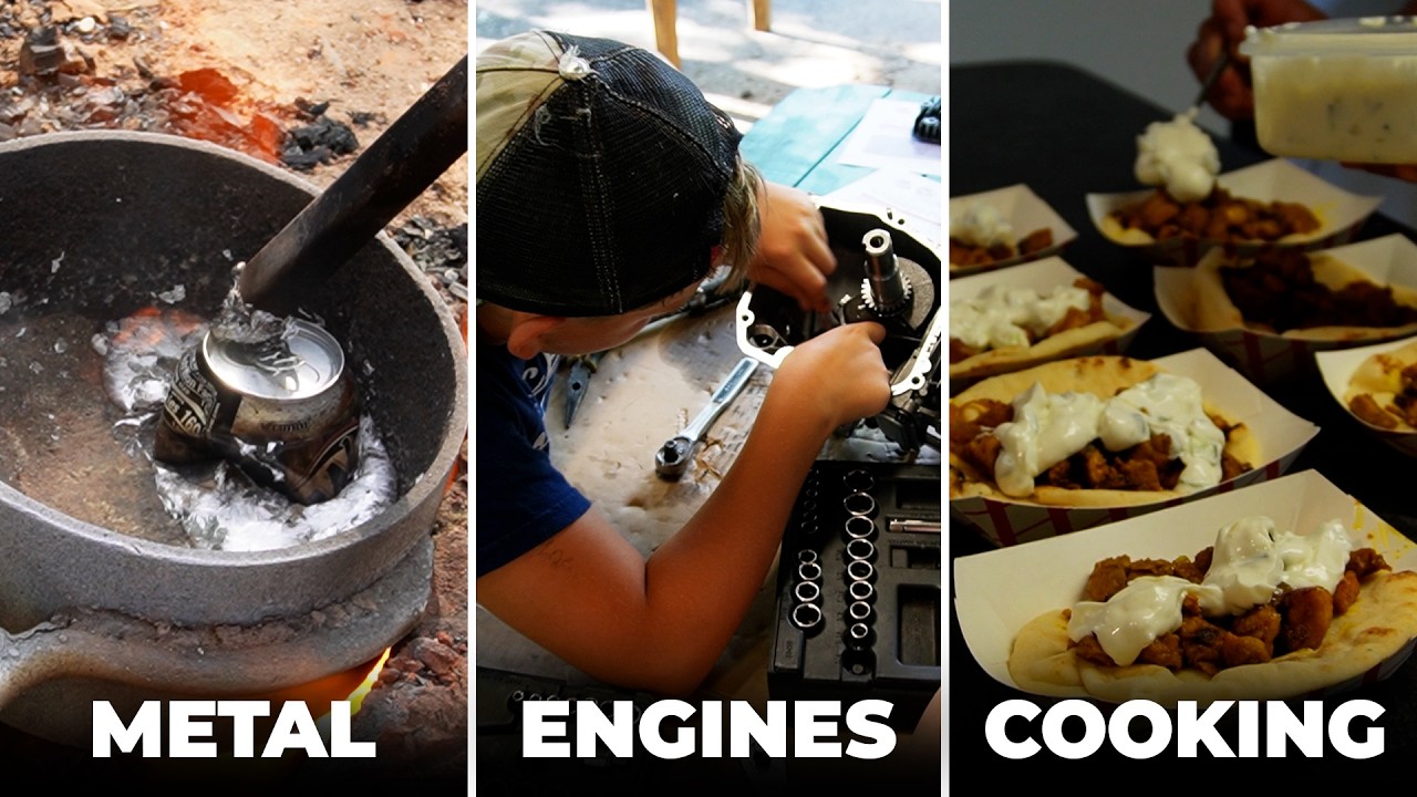 A Summer Camp where you also Learn New Skills!