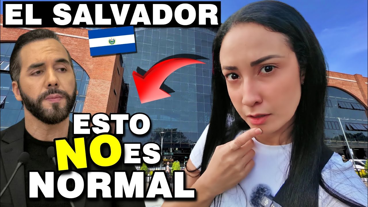 ¿EL SALVADOR ahora si parece de PRIMER MUNDO?