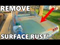 How to Remove Surface Rust from Original Paint! - Patina Paint Trick!