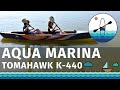 Padlujtecz kajak aqua marina tomahawk k440 dvojmstn