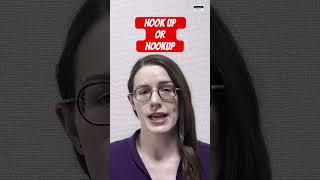 What’s the difference? Hook up vs Hookup #speakenglish #englishgrammar #shorts #hookupculture
