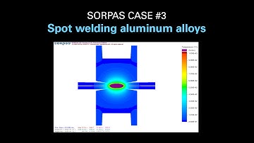 Spot welding simulation of aluminum alloys - 2D simulation