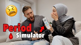 He tried a PERIOD Simulator 😵 | DAY 9 of Ramadan!!