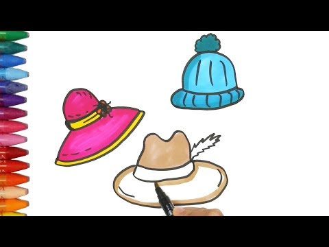 Video: Wie Zeichnet Man Einen Hut