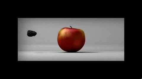 Apple vs Blackberry Commercial War.