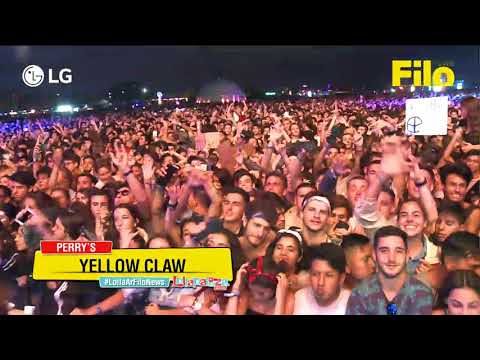 Yellow Claw Lollapalooza Argentina 2018