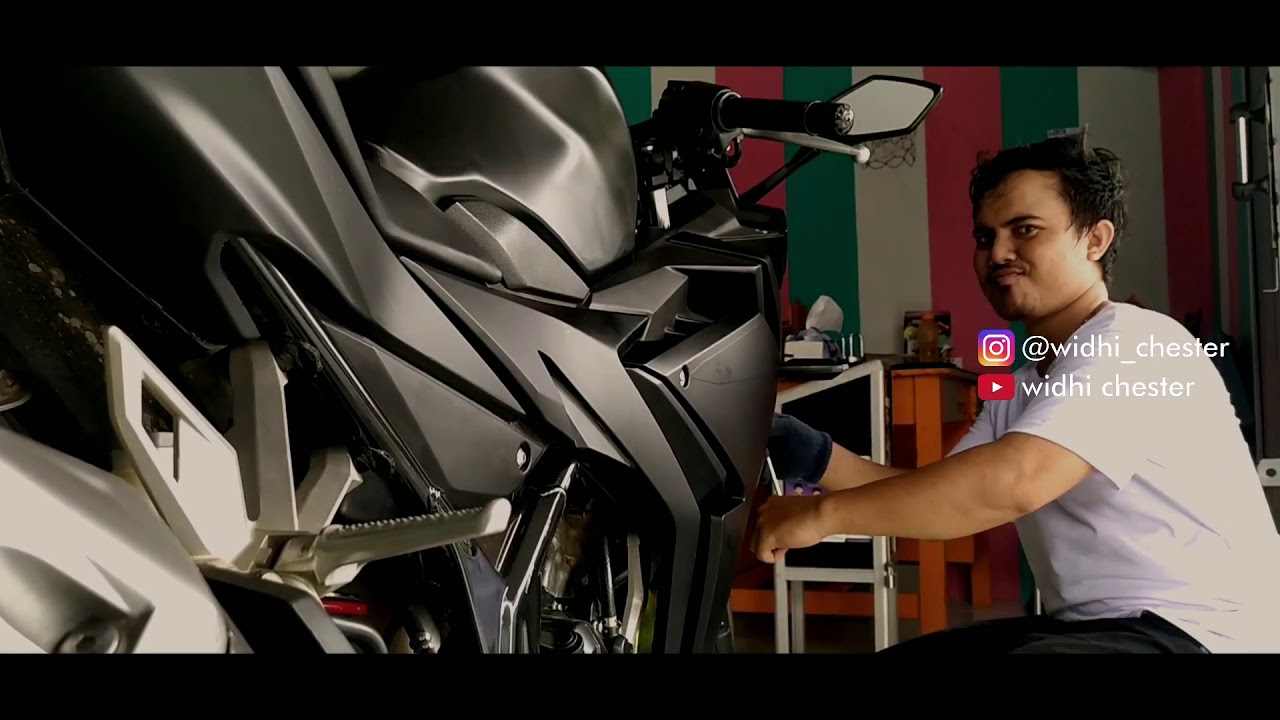 modifikasi cbr150 || wraps hitam dop