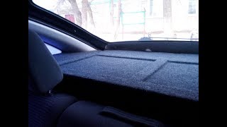 задняя акустическая полка с деревянными боковинами приора видео Акустическая полка приора седан:изготовление
