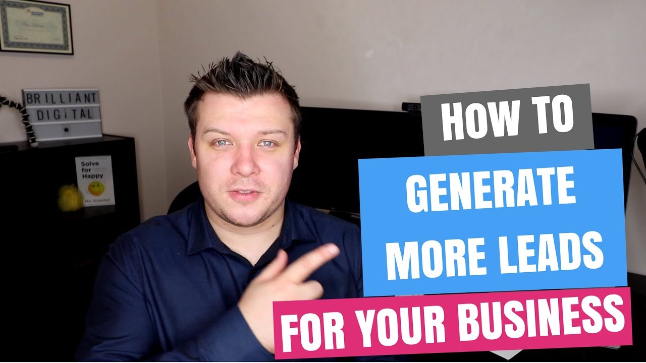 How To Generate More Leads For Your Business Using Your Website: My