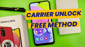 Unlock Samsung A03S AT&T Network Unlock Code and SIM Network Unlock Pin for Samsung A03S
