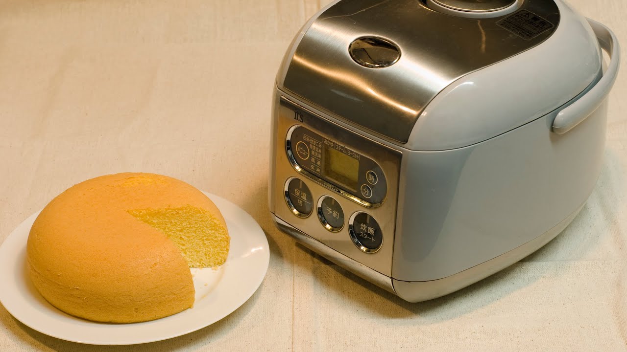 炊飯器で作るスポンジケーキ Make The Rice Cooker Sponge Cake Youtube