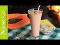 Licuado de Papaya y Avena - Laxante Natural/Papaya Smoothie.