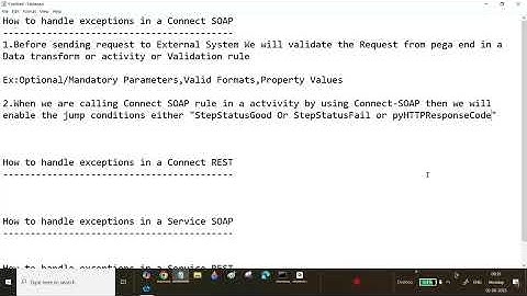 Pega Exception Handling Guide for Connect REST and Connect SOAP Integrations