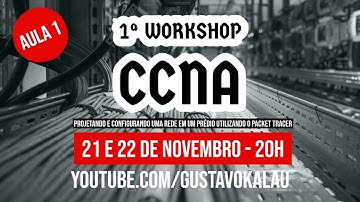 1º Workshop CCNA - Aula 1 - Topologia, Camada 2 e Camada 3