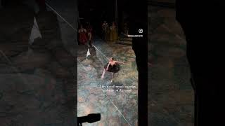 Black Swan Act III Fouettés from above (with text) - Isabella Boylston