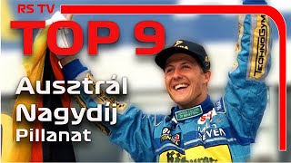 TOP 9 F1 - Legemlékezetesebb Ausztrál Nagydíj Pillanat - PALIK