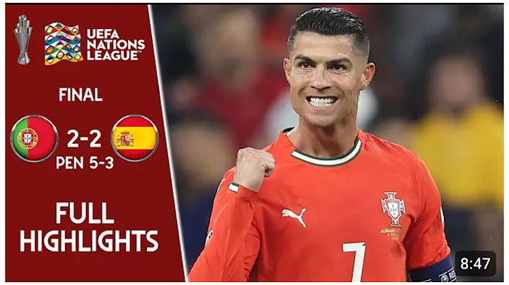 Portugal vs Spain 2 - 2 (3:5) Highlights Penalty Shootout FINAL Nations League Portugal Spain