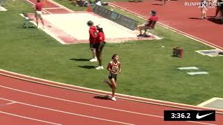 Girls 1 Mile Middle School S6 [4:39 8th Grader!] - Nike Outdoor Nationals 2026 [Full Race Replay]