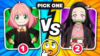 CHOOSE ONLY ONE CHARACTER ✅❌ (ANIME EDITION)🔥Insane Difficulty🔥 by Donki - Anime 672,574 views 3 months ago 10 minutes, 33 seconds